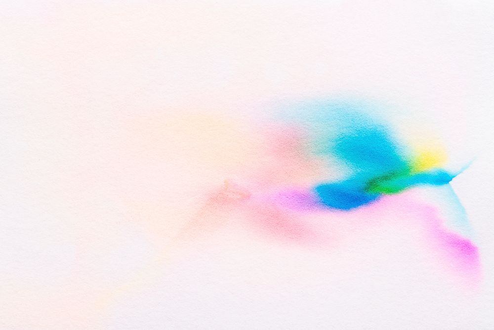 Aesthetic abstract chromatography background in colorful tone