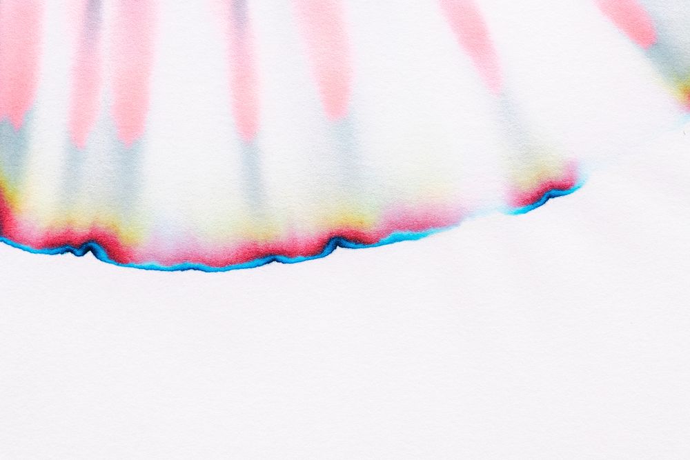 Aesthetic abstract chromatography background in colorful tone