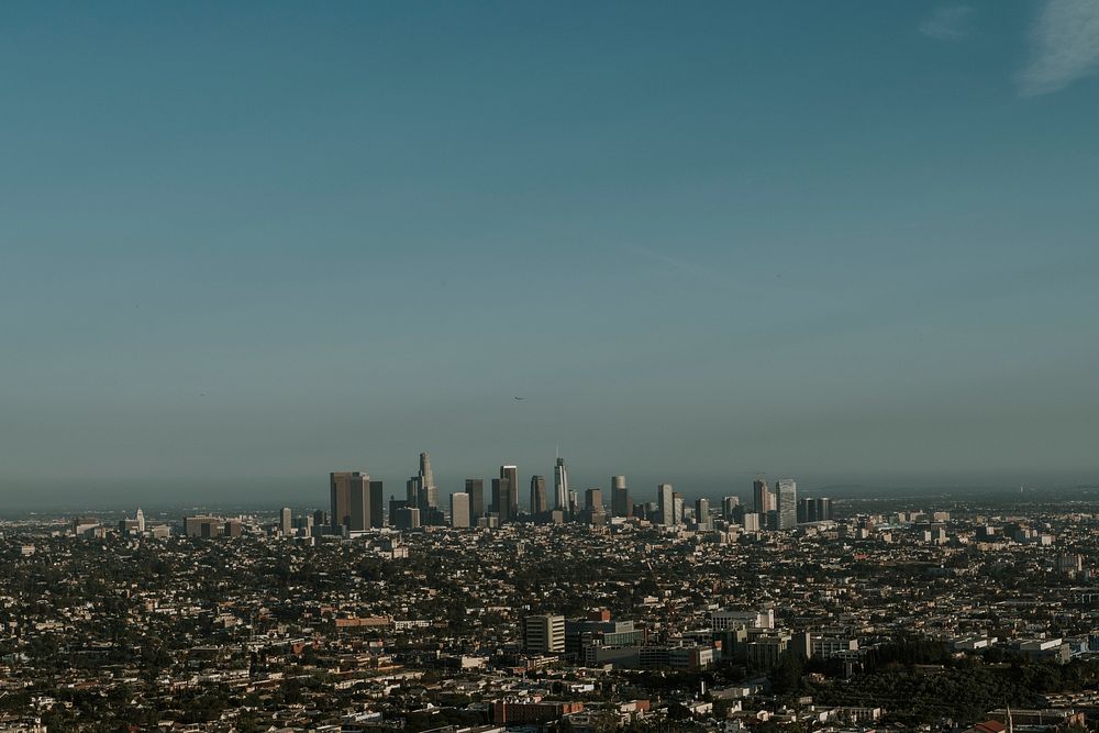 View of Los Angeles city, USA