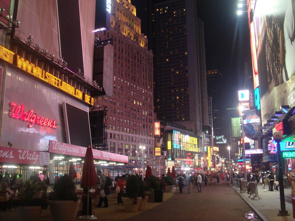 Times Square In Manhattan, New York