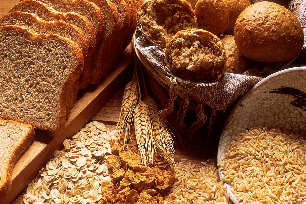 Various Breads And Grains