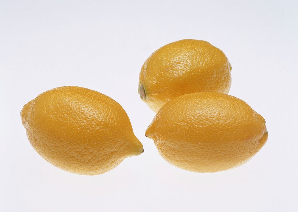 Fresh Lemons In Closeup