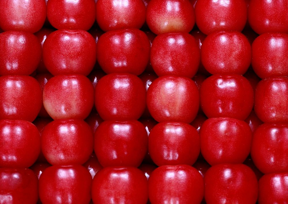 Cherries As A Background