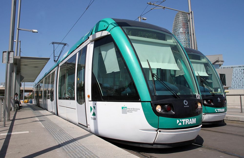 Barcelona Tram Known As Trambaix