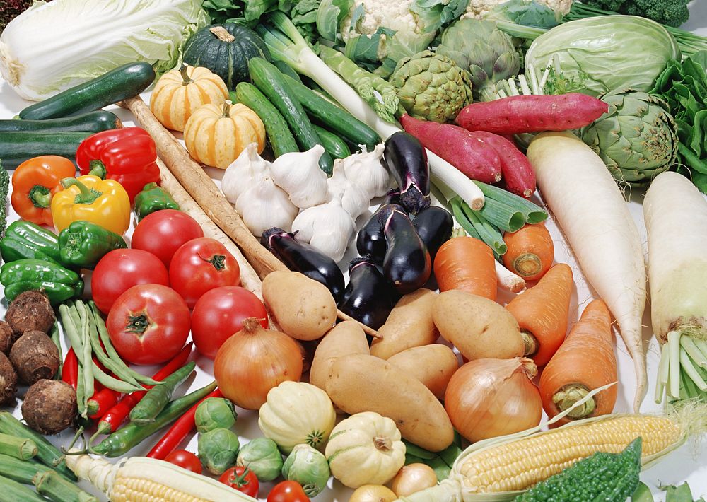 Free assorted vegetables image, public domain food CC0 photo.