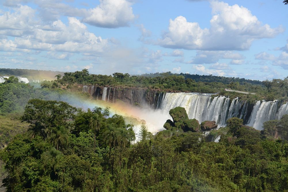 Amazing Waterfalls At Iguazu Falls