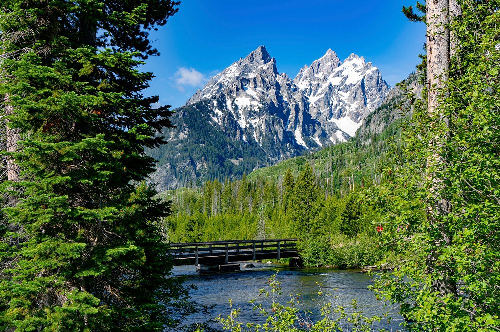 Free Grand Teton National Park image, public domain nature CC0 photo.