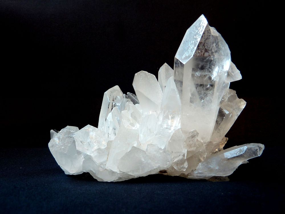 Free beautiful crystal quartz image, public domain CC0 photo.