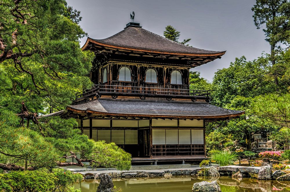 Free temple in Kyoto image, public domain Japan CC0 photo.