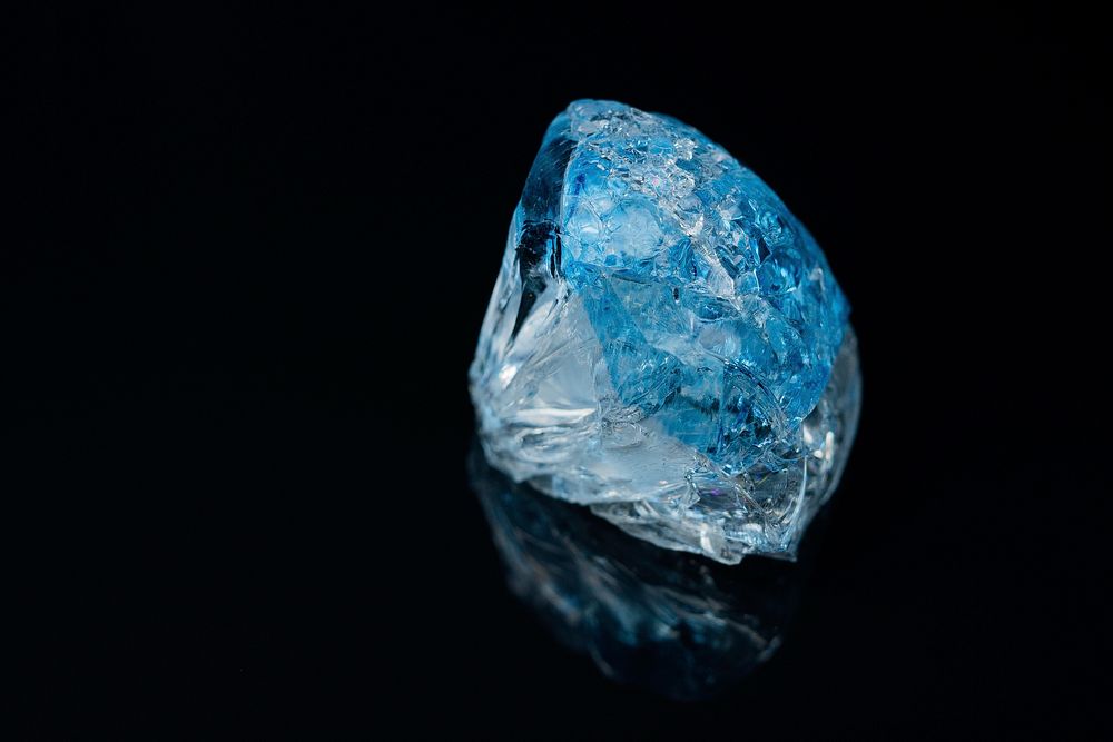 Free Sapphire blue mineral background, public domain CC0 photo.