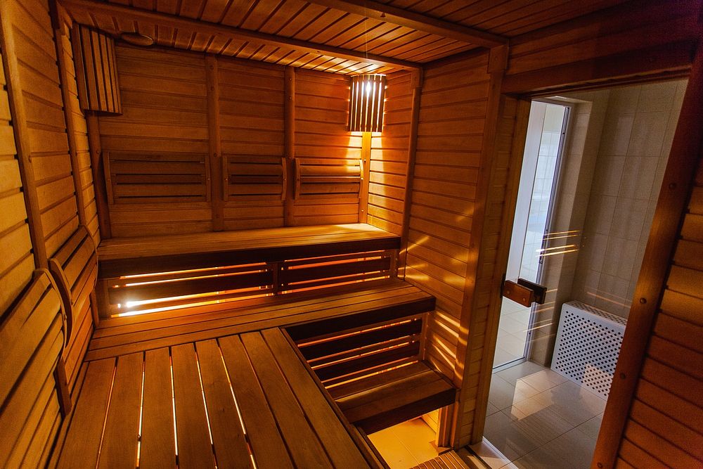 Free sauna public domain CC0 photo.