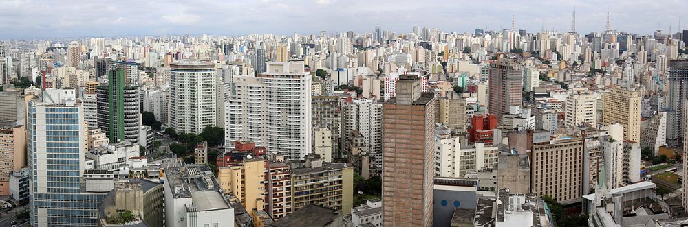 Free Brazil, Sao Paulo cityscape image, public domain cityscape CC0 photo.