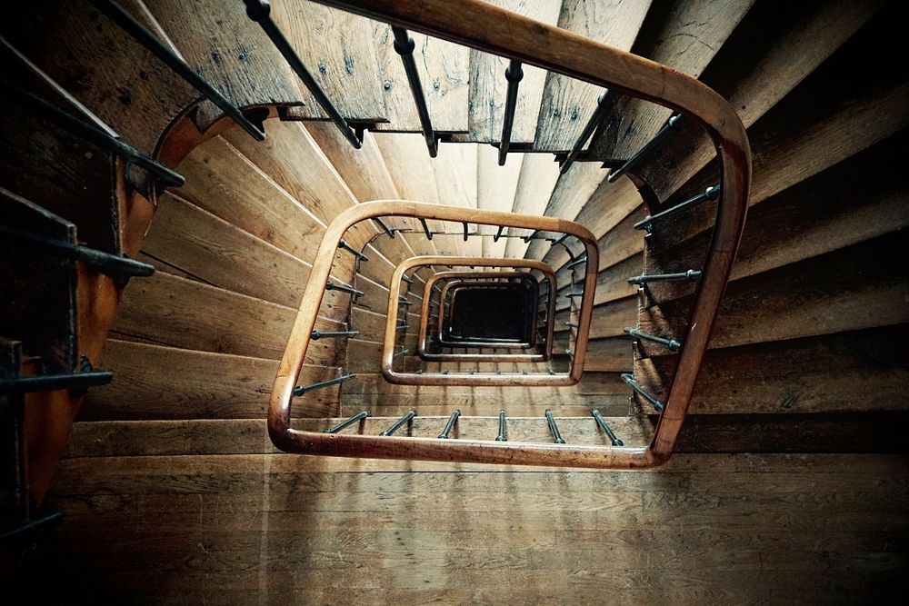 Free circle staircase image, public domain CC0 photo.