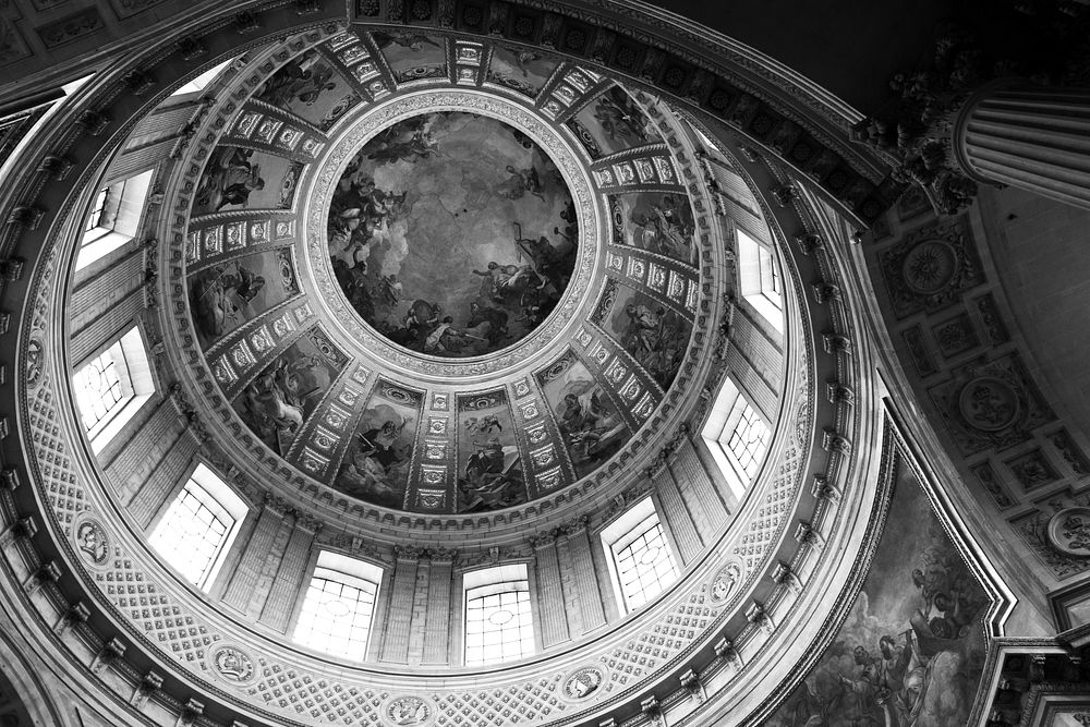 Free Tomb of Napoleon ceiling image, public domain CC0 photo.