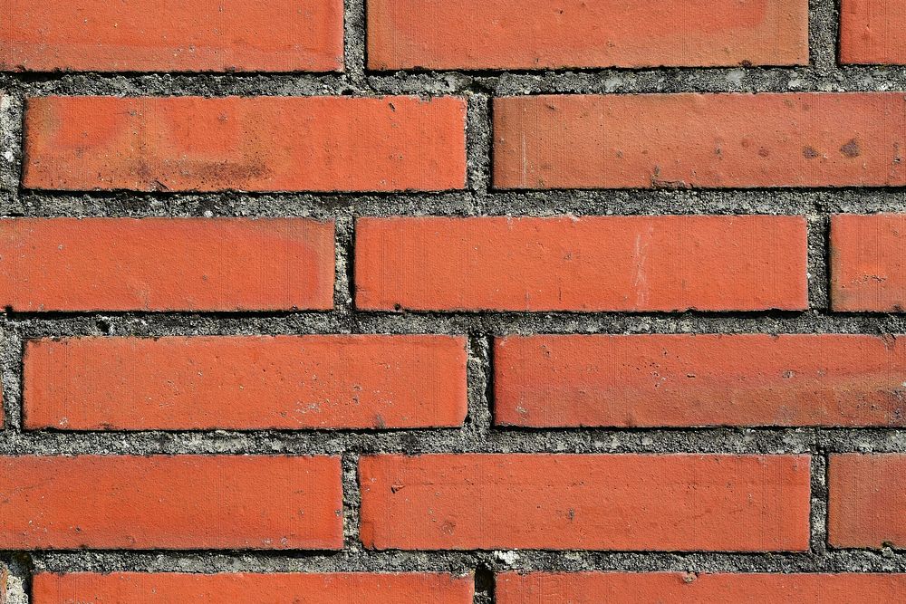 Brick wall, free public domain CC0 photo