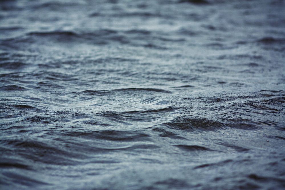 Dark ocean background, free public domain CC0 photo.