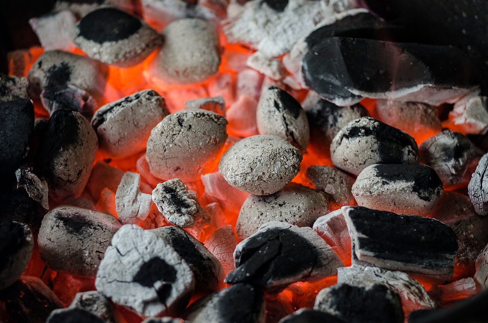 Charcoal grill. Free public domain CC0 photo.