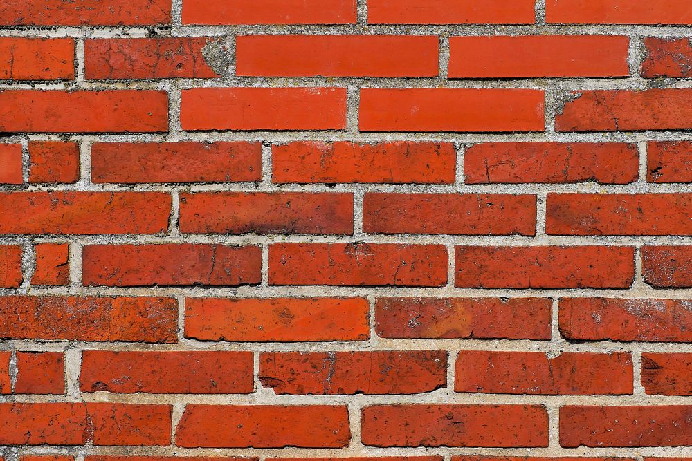 Old brick wall close up, free public domain CC0 photo