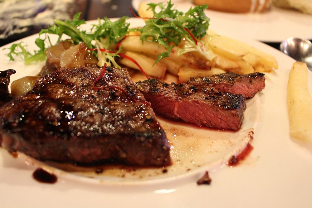 Free steak image, public domain food CC0 photo.