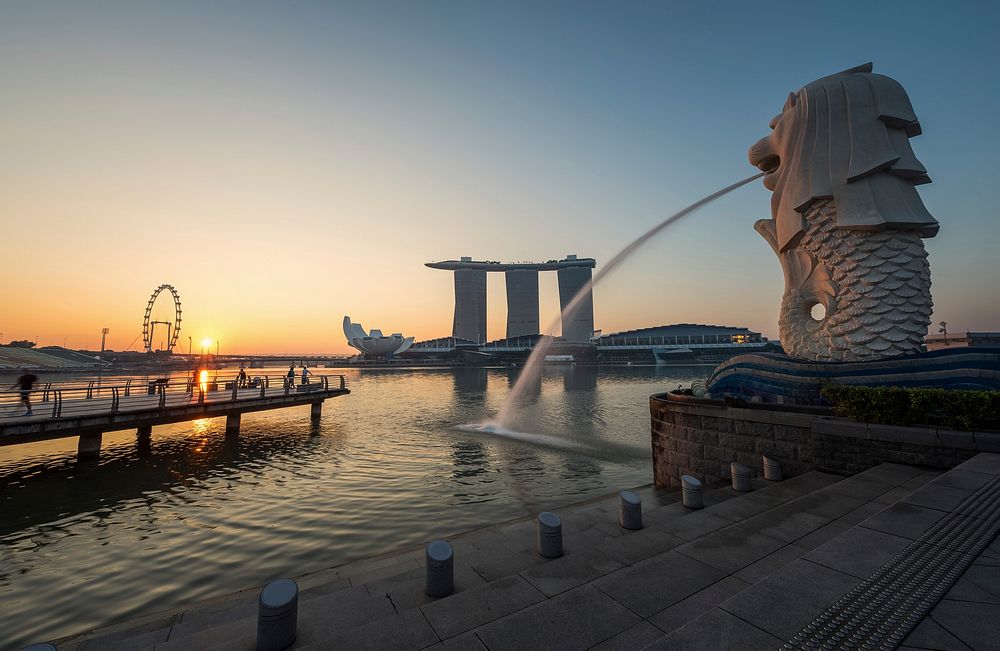 Free Marina Bay Sands image, public domain architecture CC0 photo.