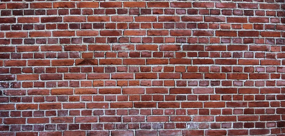 Brick wall, free public domain CC0 photo