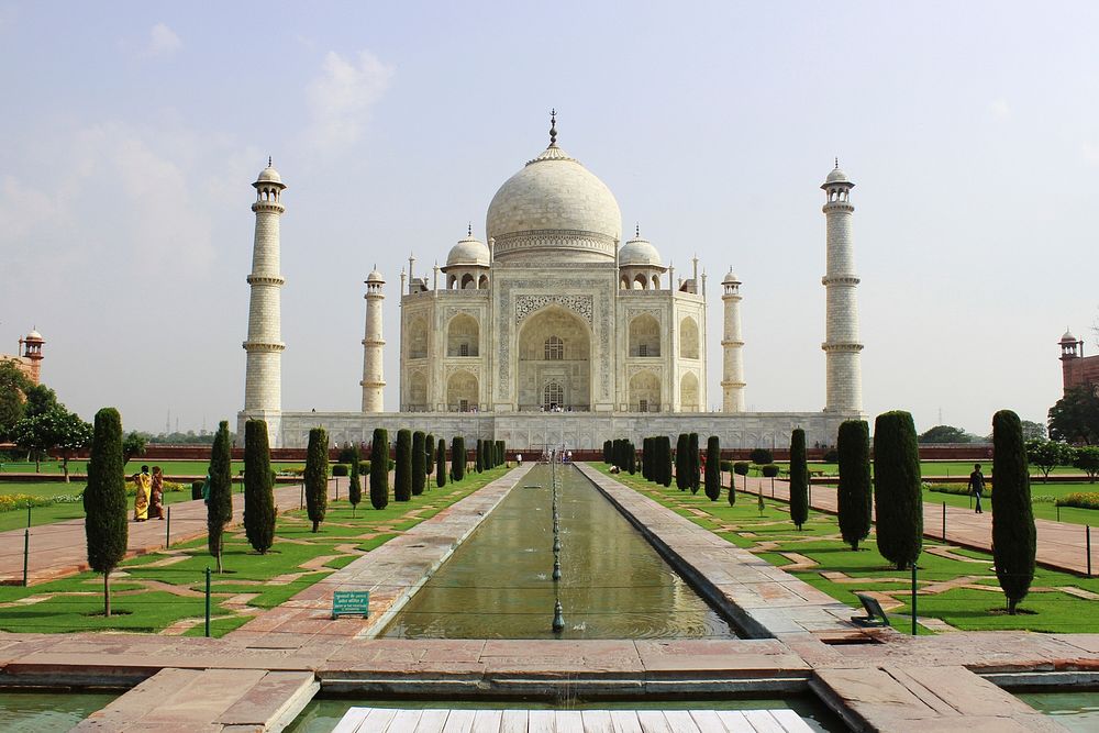 Free the Taj Mahal in the Indian city of Agra image, public domain building CC0 photo.