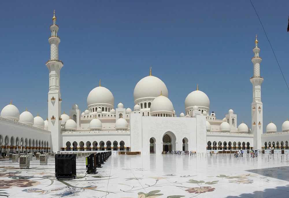 Free Sheik Zayed Mosque image, public domain Abu Dhabi CC0 photo.
