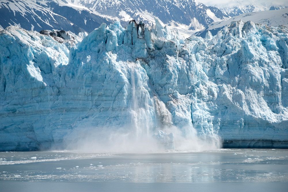 Melting glacial landforms, free public domain CC0 photo