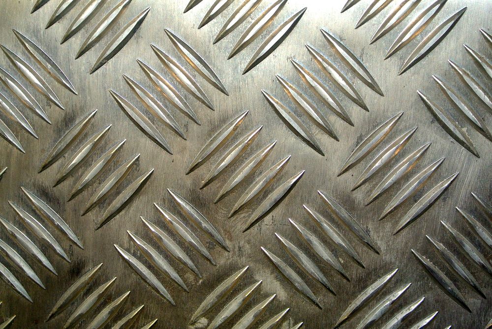 Metal flooring texture, free public domain CC0 photo