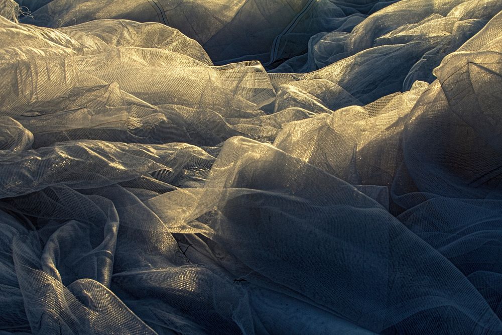 Free cloth texture, gray photo, public domain abstract CC0 image.