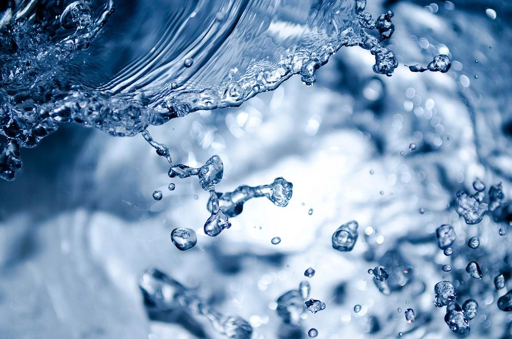 Free aesthetic water background, public domain CC0 photo.