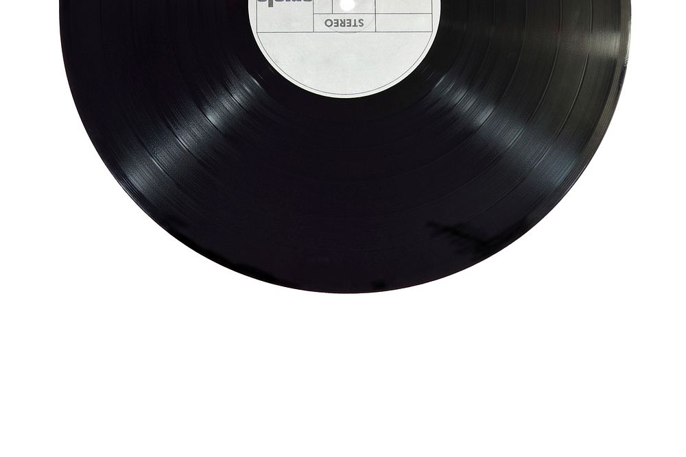 Free analog record image, public domain music CC0 photo.