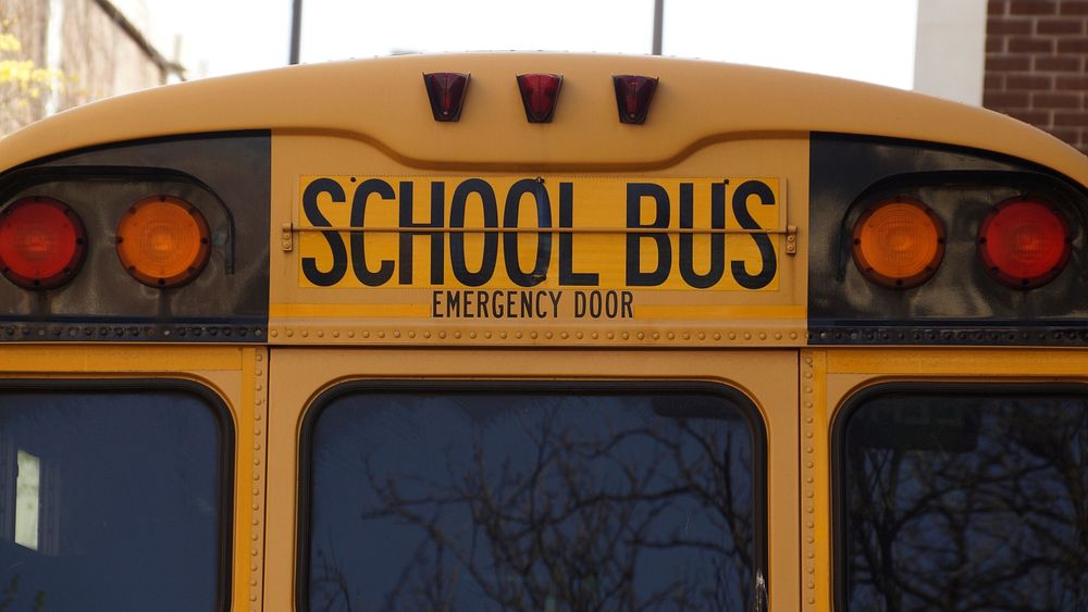 Free school bus image, public domain car CC0 photo.