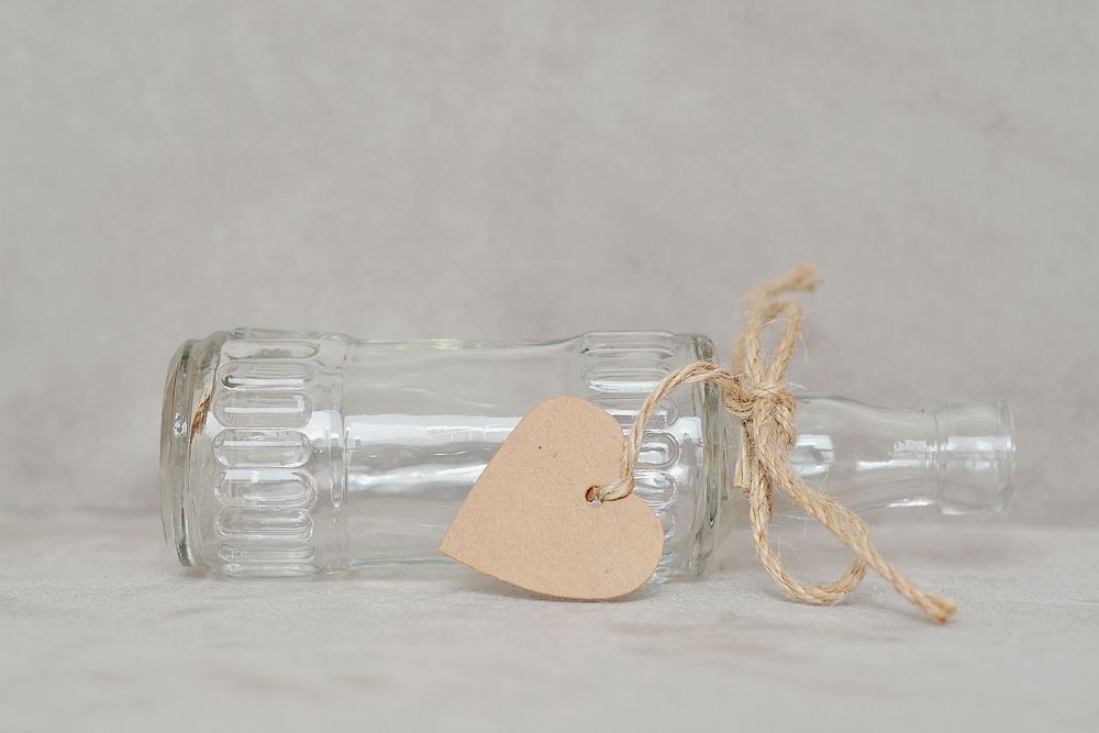 Free glass bottle image, public domain object CC0 photo.