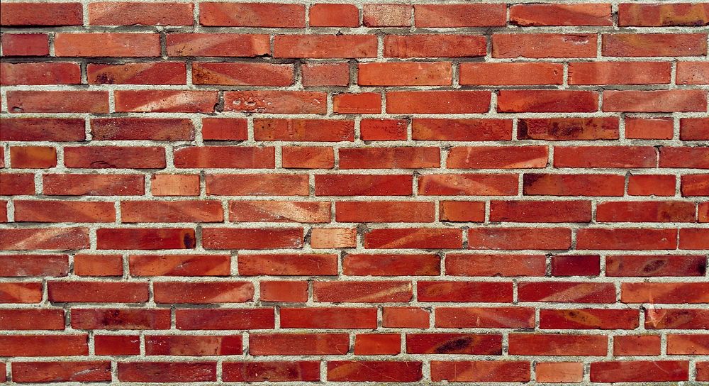 Free brick wall image, public domain pattern CC0 photo.