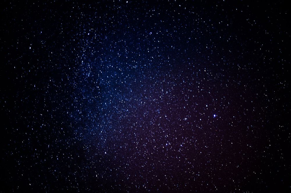 Galaxy starry night sky background, free public domain CC0 photo. 