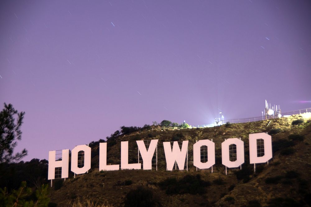 Hollywood sign, LA, California, USA, July 3, 2018.