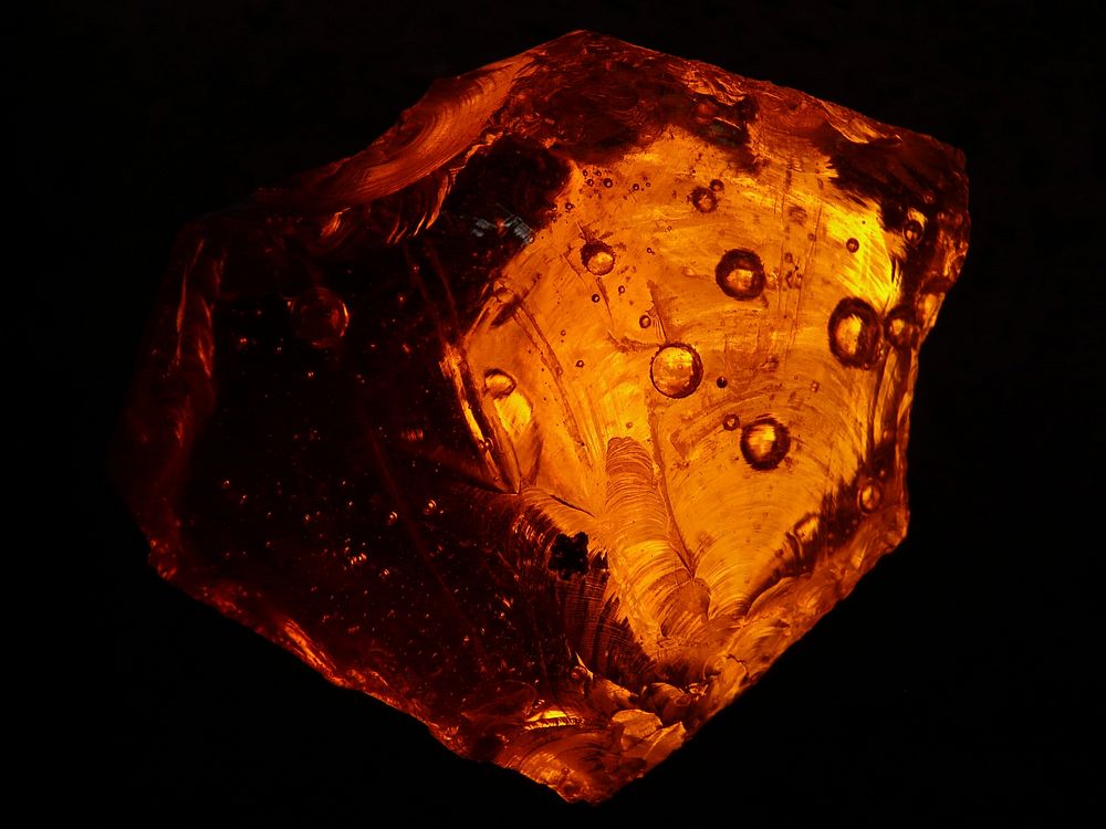 Free orange slag glass image, public domain CC0 photo.