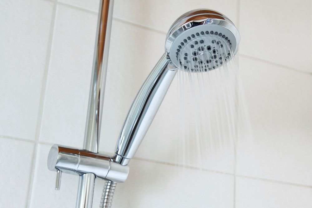 Free shower head image, public domain bathroom CC0 photo.