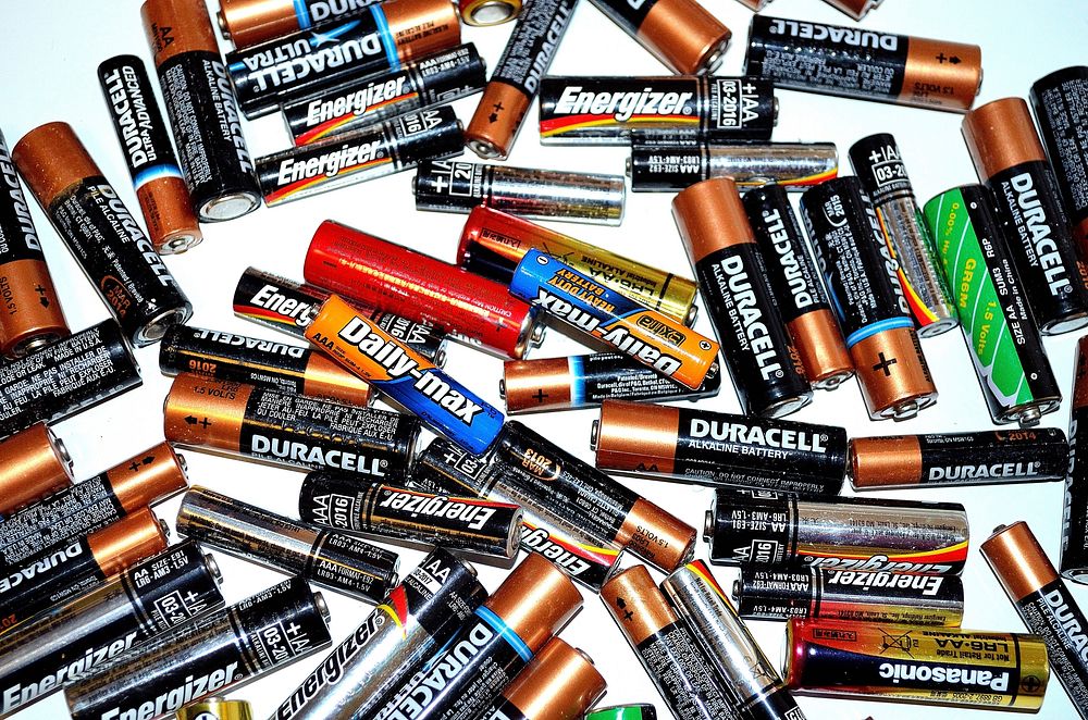 Duracell alkaline AAA batteries, location unknown, 15 March 2017.