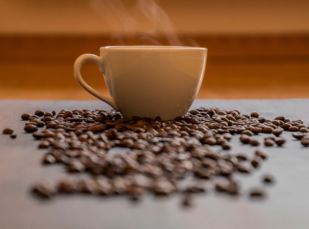 Free coffee beans image, public domain food & beverage CC0 photo.