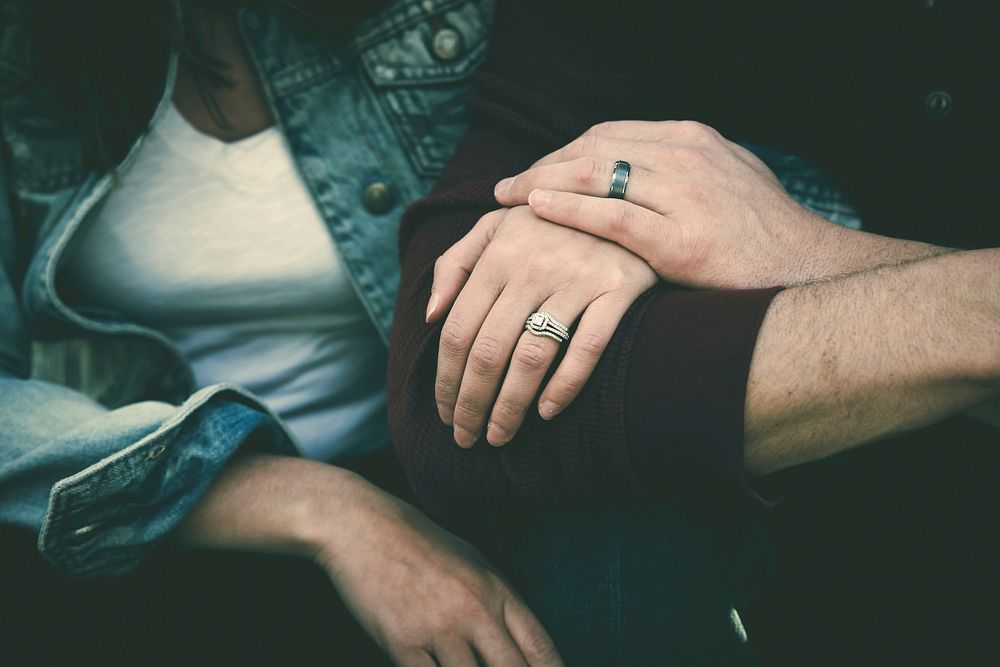 Couple getting engaged. Free public domain CC0 photo.