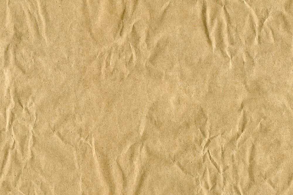 Wrinkled paper texture, vintage background
