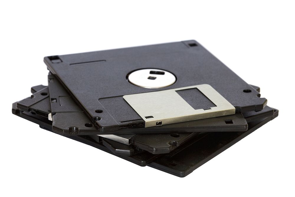 Free floppy disk image, public domain CC0 photo.