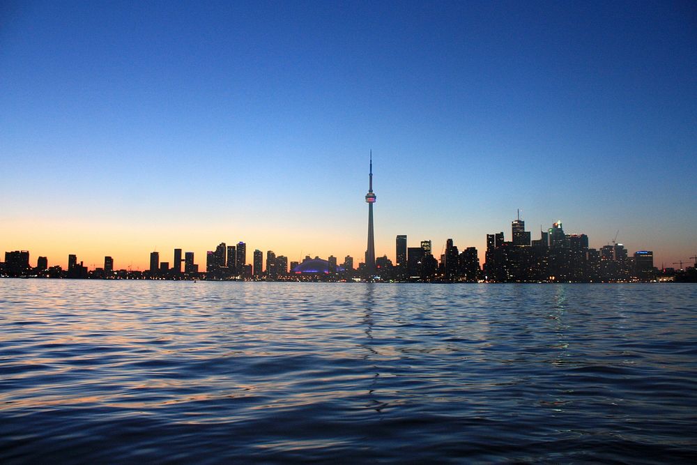 Free Toronto skyline image, public domain Canada CC0 photo.