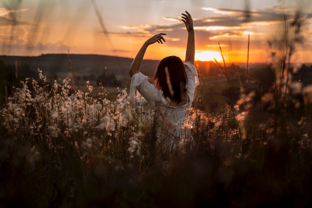 People, human with nature scenery photo, free public domain CC0 image.