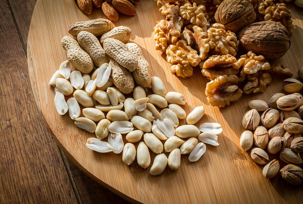 Free assorted nuts image, public domain food CC0 photo. 