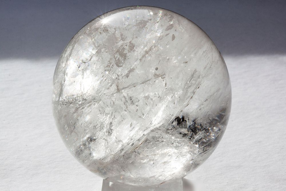 Free crystal ball image, public domain crystal CC0 photo.