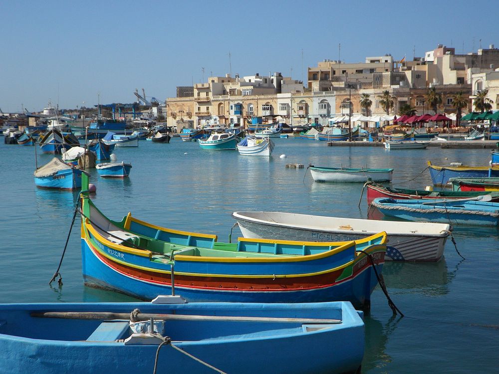Free Maltese boat in Malta image, public domain CC0 photo.