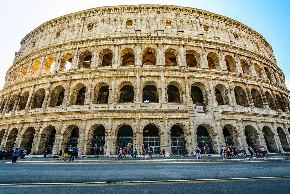 Free Colosseum in Rome image, public domain Italy CC0 photo.